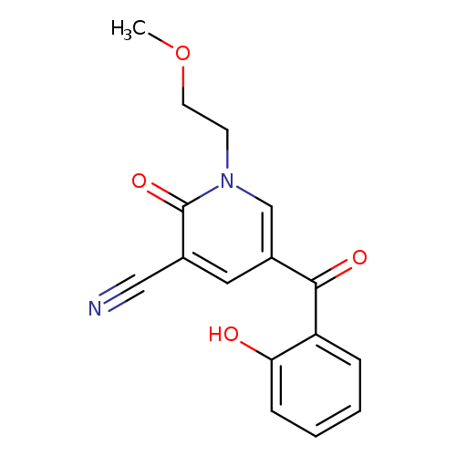 COCCn1cc(cc(c1=O)C#N)C(=O)c1ccccc1O