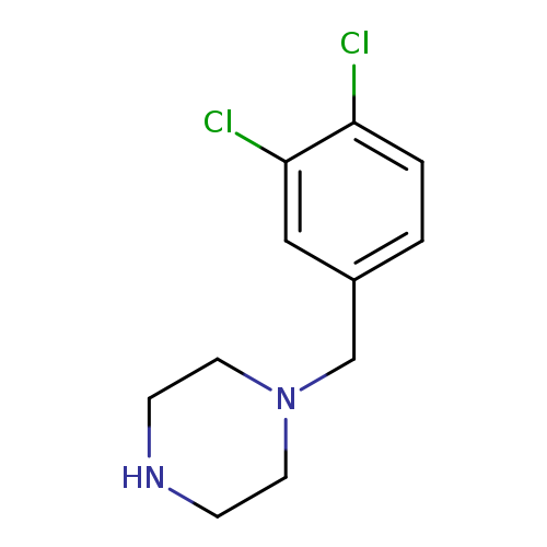 Clc1ccc(cc1Cl)CN1CCNCC1