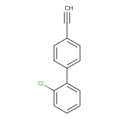 C#Cc1ccc(cc1)c1ccccc1Cl