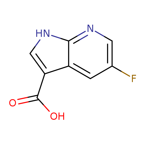 OC(=O)c1c[nH]c2c1cc(F)cn2