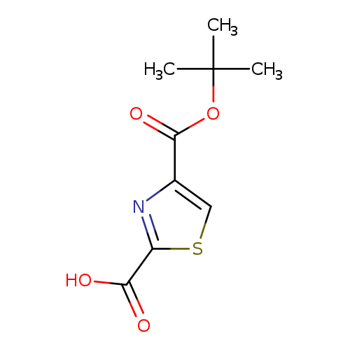 O=C(c1csc(n1)C(=O)O)OC(C)(C)C