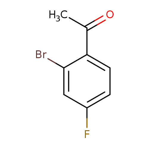 Fc1ccc(c(c1)Br)C(=O)C