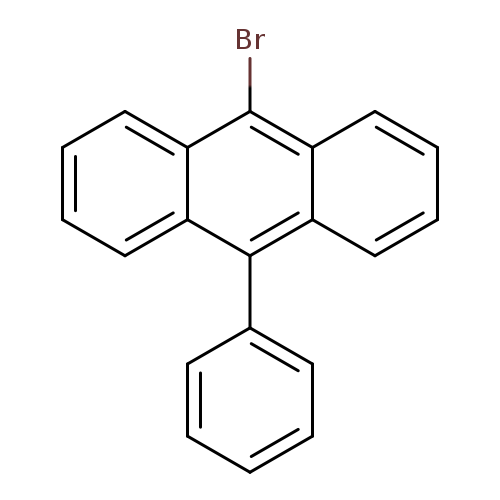 Brc1c2ccccc2c(c2c1cccc2)c1ccccc1