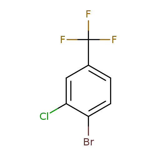 Brc1ccc(cc1Cl)C(F)(F)F