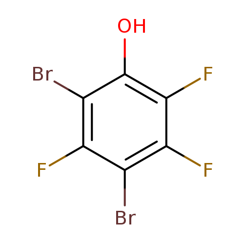 Oc1c(F)c(F)c(c(c1Br)F)Br