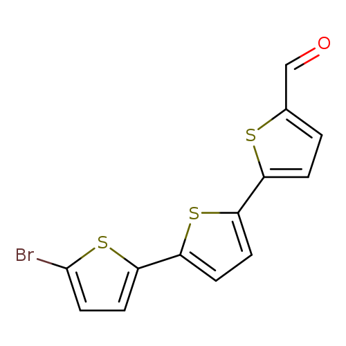 O=Cc1ccc(s1)c1ccc(s1)c1ccc(s1)Br