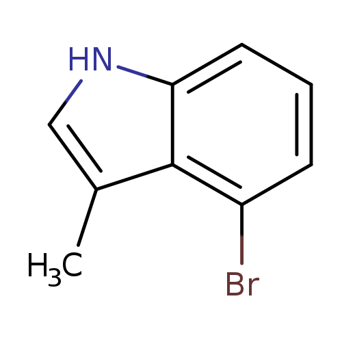 Cc1c[nH]c2c1c(Br)ccc2