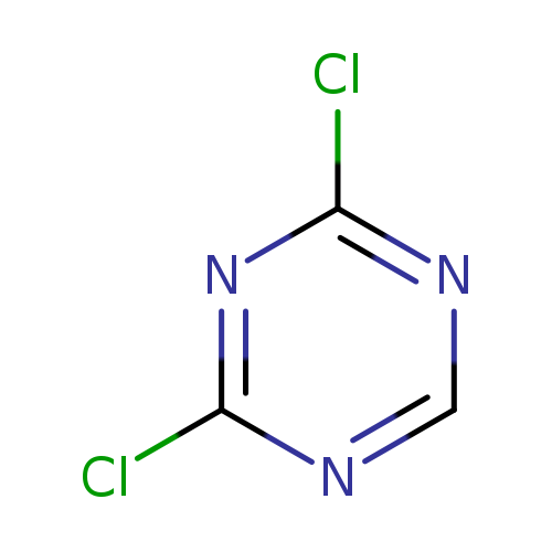 Clc1ncnc(n1)Cl