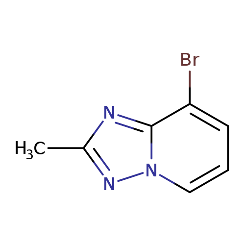 Cc1nn2c(n1)c(Br)ccc2
