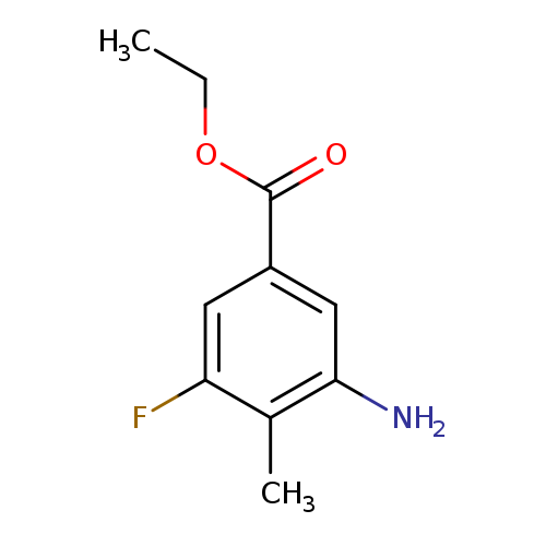 CCOC(=O)c1cc(N)c(c(c1)F)C