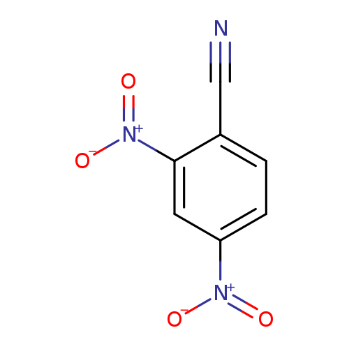 N#Cc1ccc(cc1[N+](=O)[O-])[N+](=O)[O-]