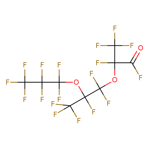 FC(=O)C(C(F)(F)F)(OC(C(C(F)(F)F)(OC(C(C(F)(F)F)(F)F)(F)F)F)(F)F)F