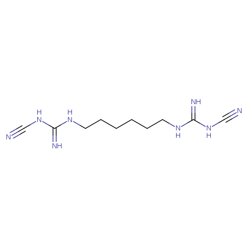 N#CNC(=N)NCCCCCCNC(=N)NC#N
