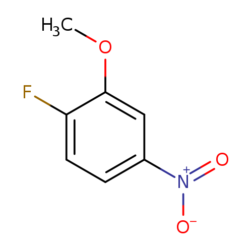 COc1cc(ccc1F)[N+](=O)[O-]