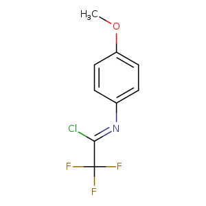 COc1ccc(cc1)/N=C(/C(F)(F)F)Cl