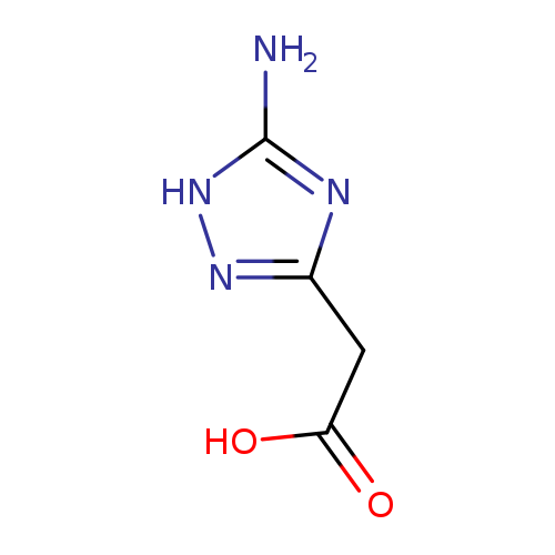 OC(=O)Cc1n[nH]c(n1)N