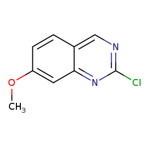 COc1ccc2c(c1)nc(nc2)Cl