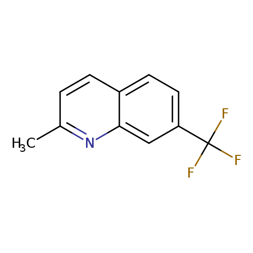 Cc1ccc2c(n1)cc(cc2)C(F)(F)F