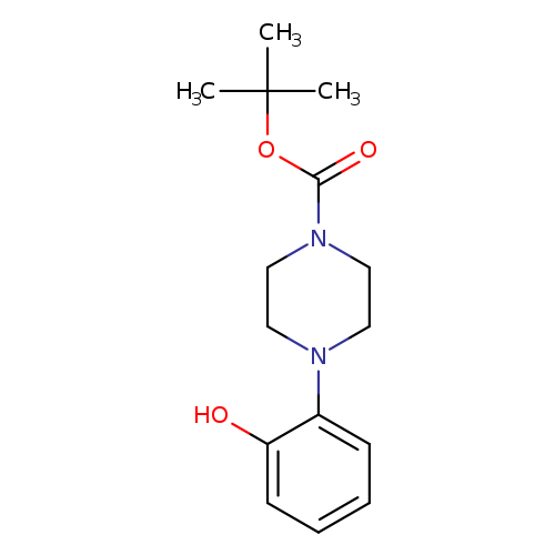 O=C(N1CCN(CC1)c1ccccc1O)OC(C)(C)C