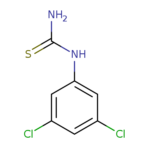 NC(=S)Nc1cc(Cl)cc(c1)Cl