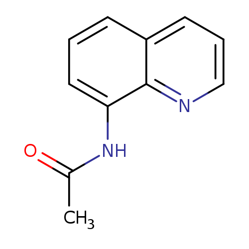 CC(=O)Nc1cccc2c1nccc2