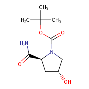 O[C@@H]1C[C@H](N(C1)C(=O)OC(C)(C)C)C(=O)N