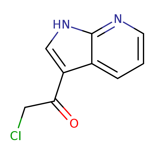 ClCC(=O)c1c[nH]c2c1cccn2