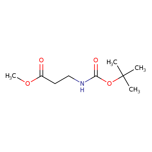 COC(=O)CCNC(=O)OC(C)(C)C
