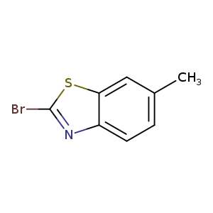 Cc1ccc2c(c1)sc(n2)Br