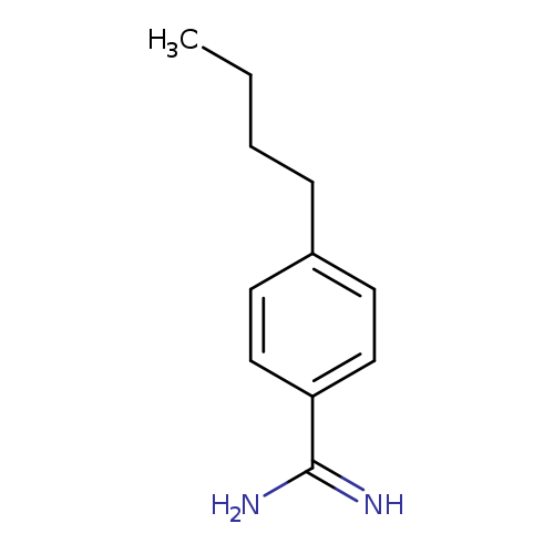 CCCCc1ccc(cc1)C(=N)N