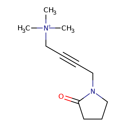 O=C1CCCN1CC#CC[N+](C)(C)C