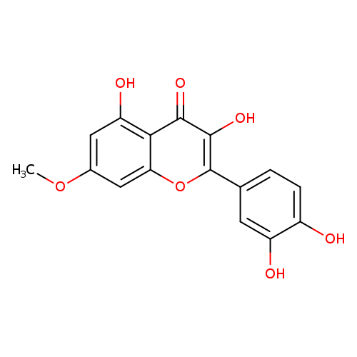 COc1cc(O)c2c(c1)oc(c(c2=O)O)c1ccc(c(c1)O)O