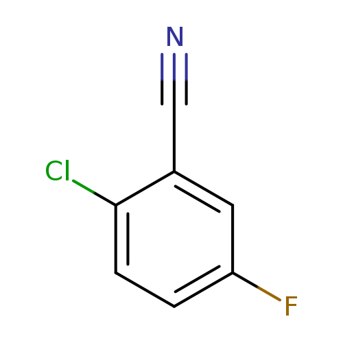 N#Cc1cc(F)ccc1Cl