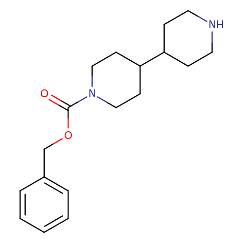 O=C(N1CCC(CC1)C1CCNCC1)OCc1ccccc1