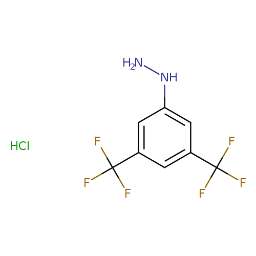 NNc1cc(cc(c1)C(F)(F)F)C(F)(F)F.Cl