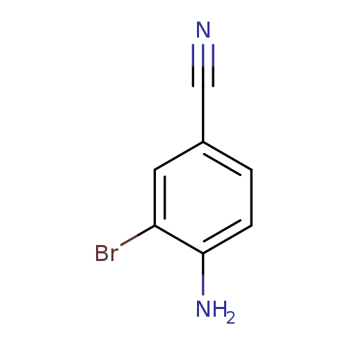 N#Cc1ccc(c(c1)Br)N