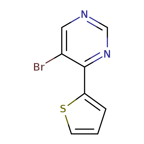 Brc1cncnc1c1cccs1