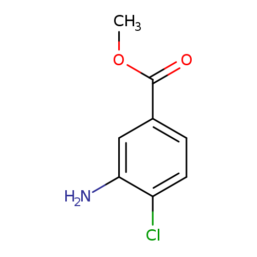 COC(=O)c1ccc(c(c1)N)Cl