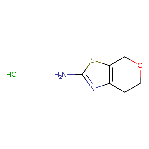 Nc1nc2c(s1)COCC2.Cl