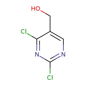 OCc1cnc(nc1Cl)Cl