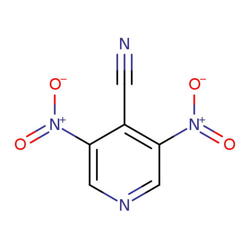 N#Cc1c(cncc1[N+](=O)[O-])[N+](=O)[O-]