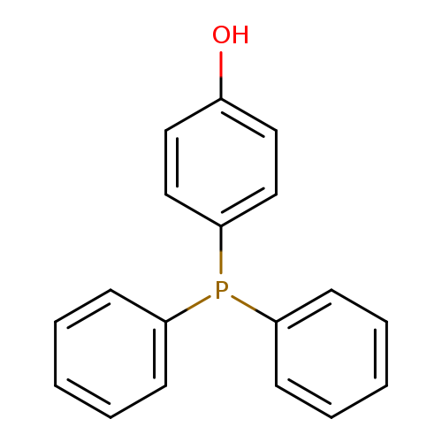 Oc1ccc(cc1)P(c1ccccc1)c1ccccc1