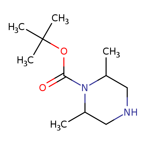 CC1CNCC(N1C(=O)OC(C)(C)C)C