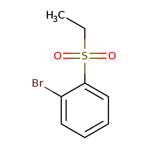 CCS(=O)(=O)c1ccccc1Br
