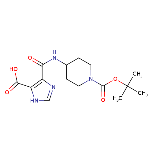 O=C(c1nc[nH]c1C(=O)O)NC1CCN(CC1)C(=O)OC(C)(C)C