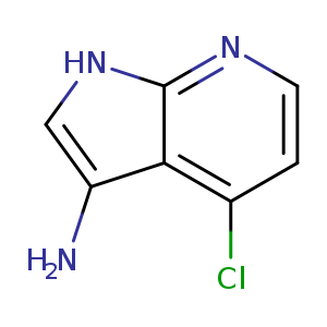 Nc1c[nH]c2c1c(Cl)ccn2