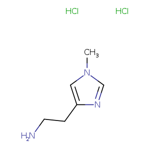 Cn1cc(nc1)CCN.Cl.Cl