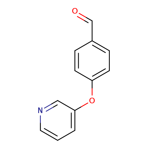 O=Cc1ccc(cc1)Oc1cccnc1