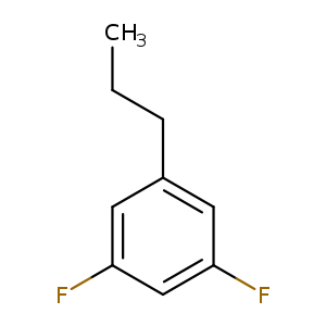 CCCc1cc(F)cc(c1)F