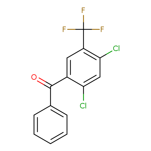 Clc1cc(Cl)c(cc1C(=O)c1ccccc1)C(F)(F)F